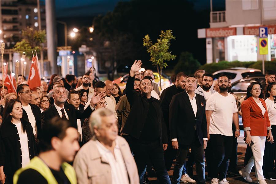 NARLIDERE, 19 MAYIS RUHUYLA TEK YÜREK OLDU